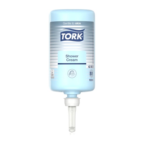 Tork Premium Shower Cream (S1 EU ECO)  6 x 1l photo du produit Front View L