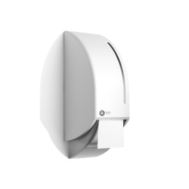 Satino Black Distributeur de papier toilette système à 2 rouleaux blanc photo du produit