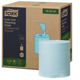 Tork Low-Lint rouleau de chiffons de nettoyage (W10) photo du produit